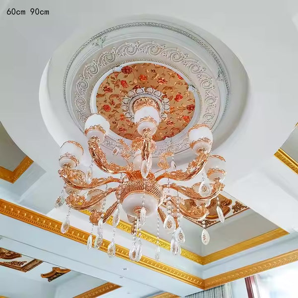Golden Artistic Palace Luxury Style Ceiling