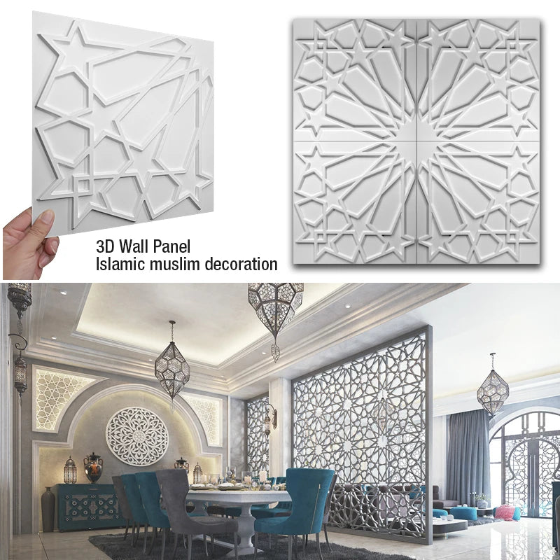 house wall renovation geometric 3D wall panel non-self-adhesive 3D wall sticker art ceramic tile wallpaper room bathroom ceiling