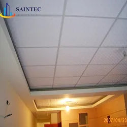Pvc Laminated Gypsum Ceiling Tiles