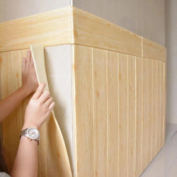 30Pcs 3D Self-Adhesive Panel Waterproof Living Room Bedroom Bathroom Vinyl Wall Sticker