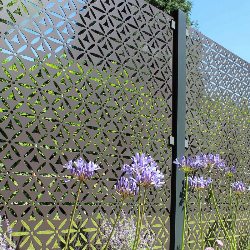 Recyclable Fireproof Aluminum Laser Cut Mesh Wall Cladding