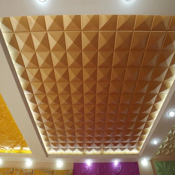 3D Art Decorative Modern Ceiling/Wall PVC