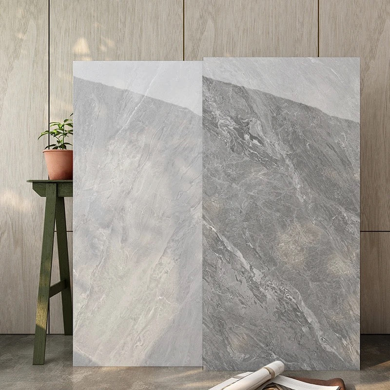 White Polished Marble Effect Gloss Porcelain Wall and Floor Tile