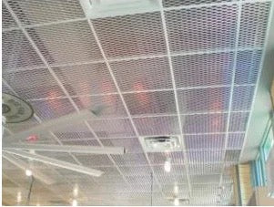 Architectural Sound Absorption Perforated False Office Ceiling Panel