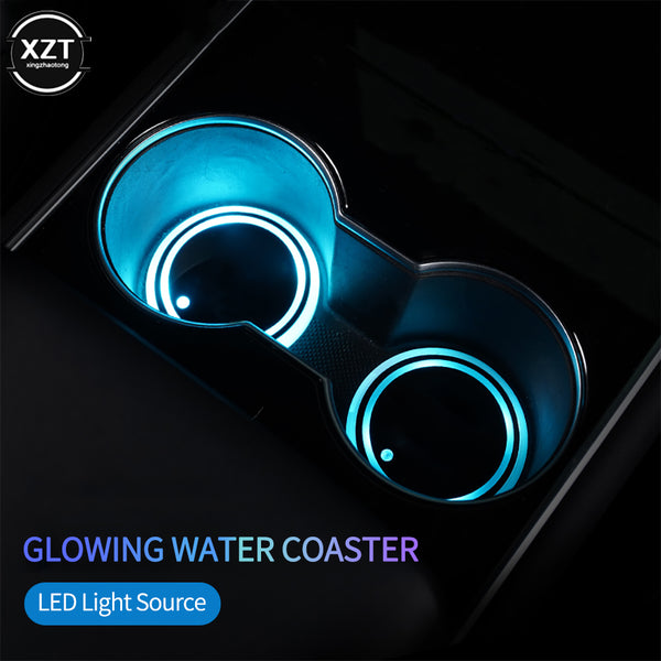 LED Cup Holder Light Mat