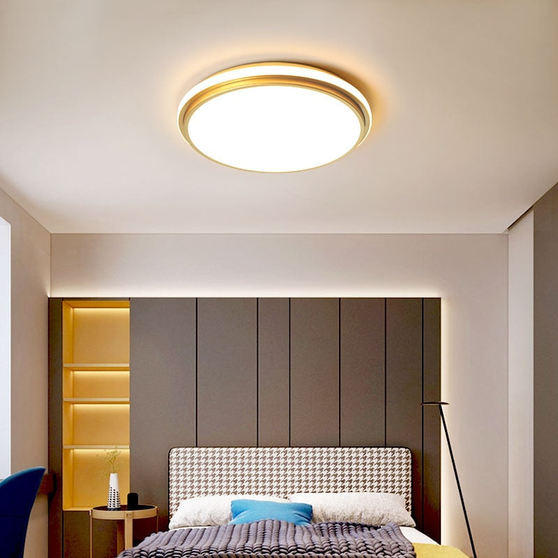 Round/Square LED Chandelier Lighting For Bedroom Living Room
