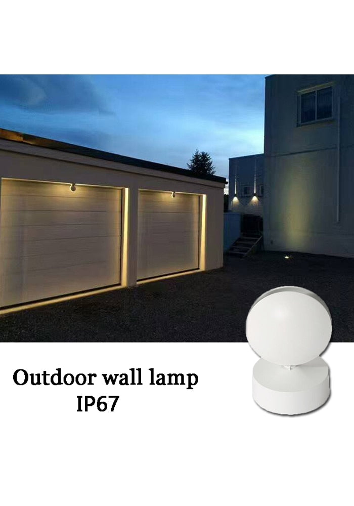 Outdoor Waterproof IP67 LED wall lamp Linear Impression
