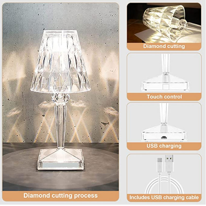 Acrylic Decoration Desk Lamps